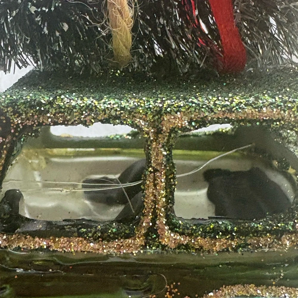 JCPenney Green and Red Holiday Truck Ornament - Picture 9 of 10